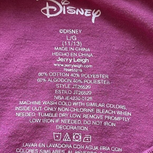 Magenta Minnie Mouse Tank Top, women’s size large, Disney Shirt - Picture 3 of 3